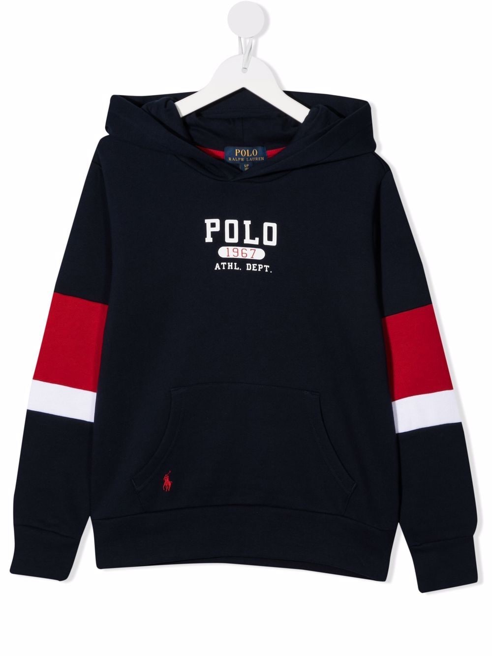 Ralph Lauren Kids Hoodie mit Logo-Print - Blau von Ralph Lauren Kids