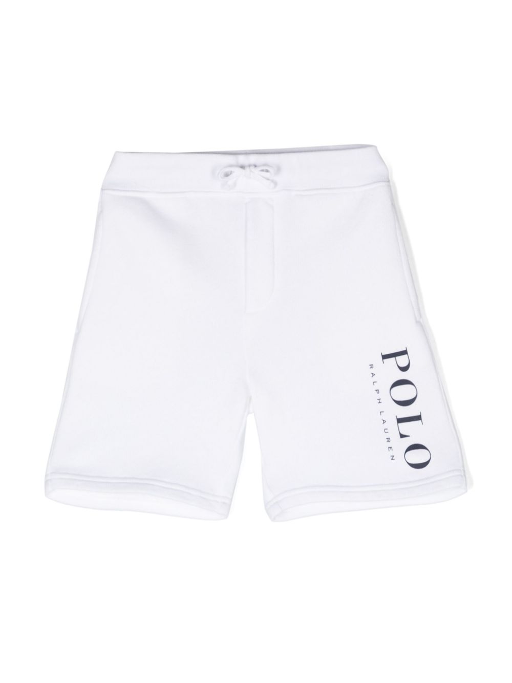 Ralph Lauren Kids Jersey-Shorts mit Logo-Print - Weiß von Ralph Lauren Kids