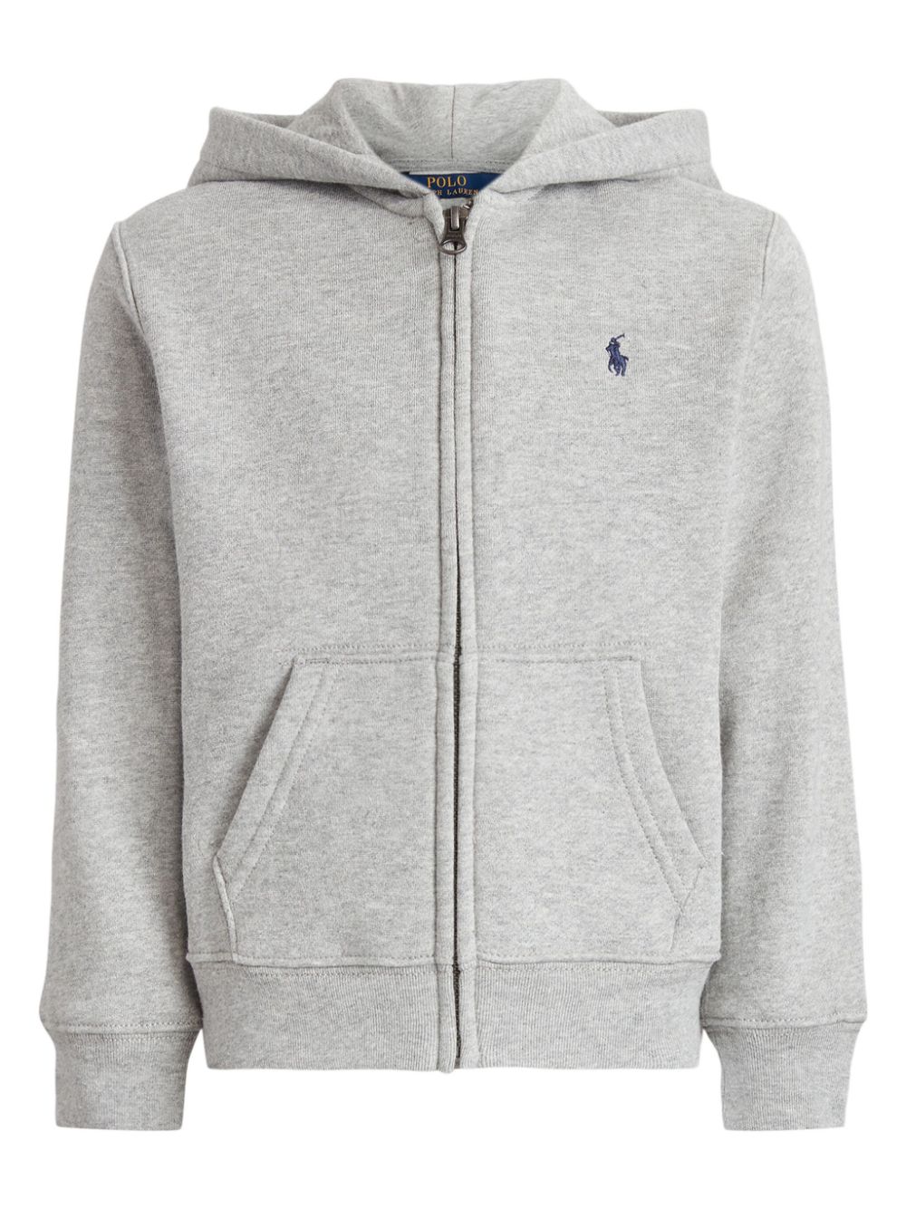 Ralph Lauren Kids Kapuzenjacke mit Polo Pony - Grau von Ralph Lauren Kids