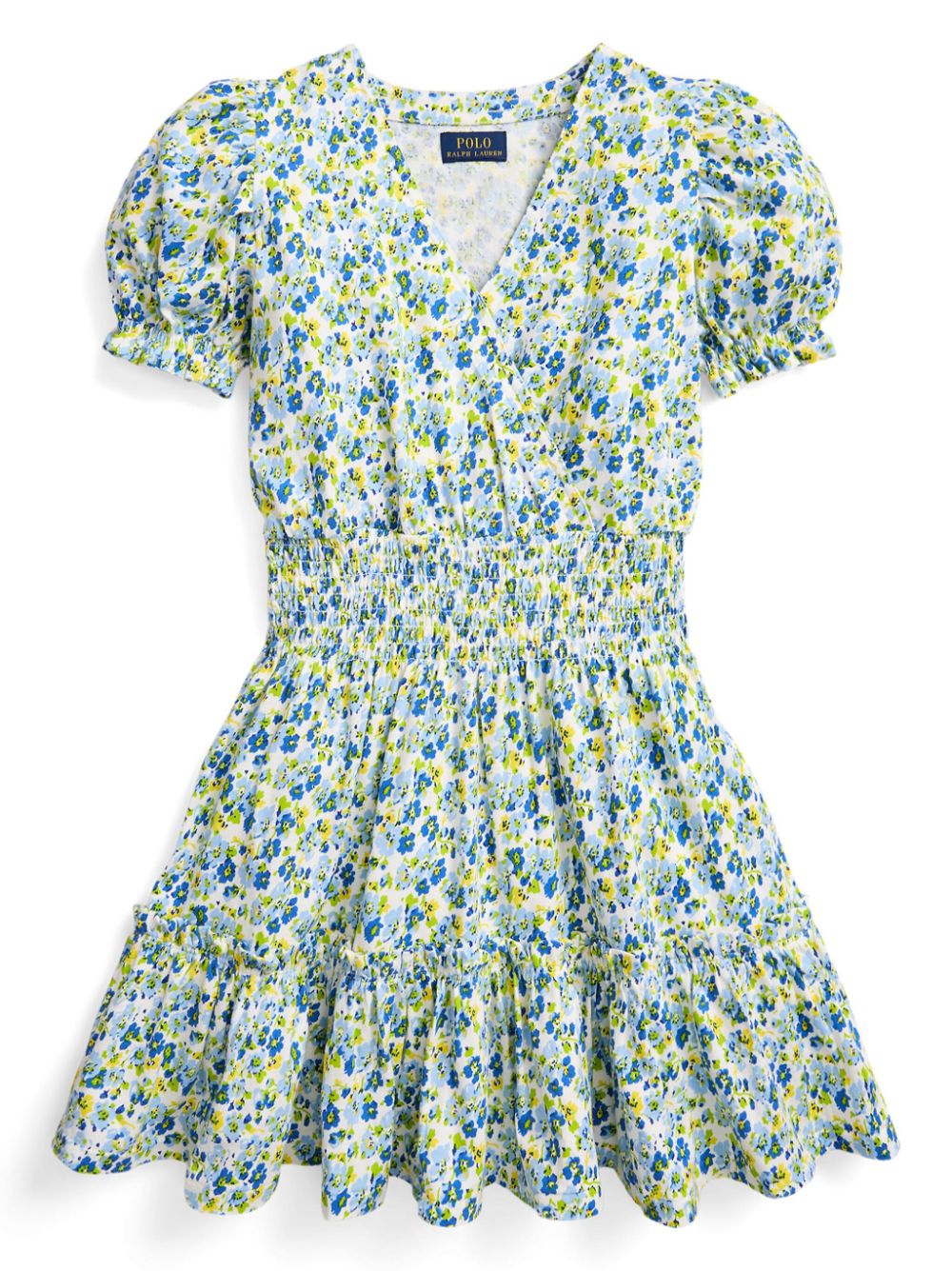 Ralph Lauren Kids Kleid mit Blumen-Print - Grün von Ralph Lauren Kids