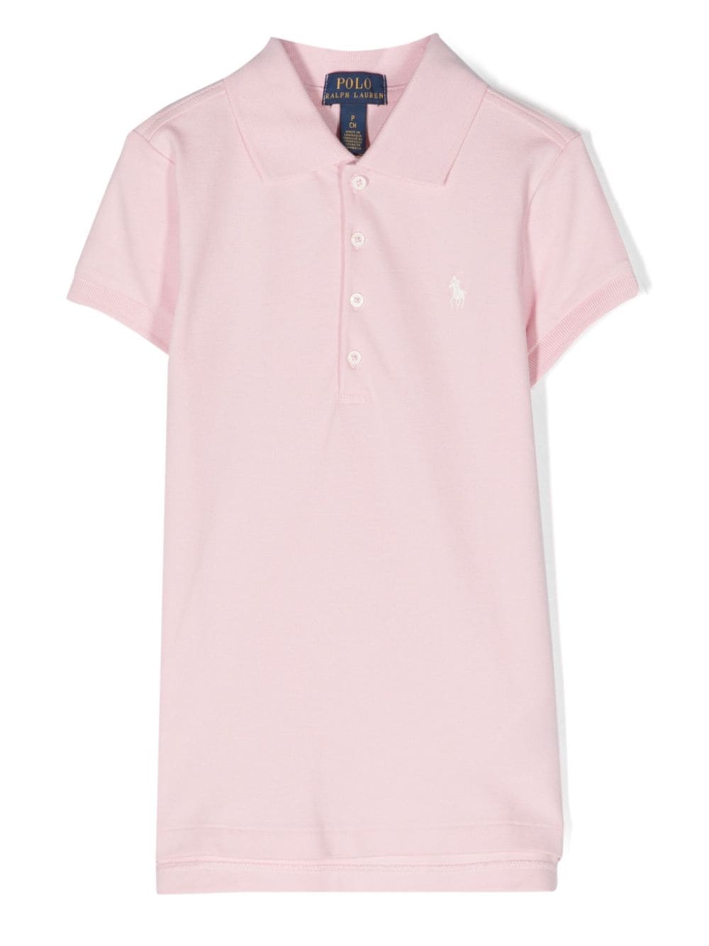 Ralph Lauren Kids Pikee-Poloshirt mit Polo Pony-Stickerei - Rosa von Ralph Lauren Kids