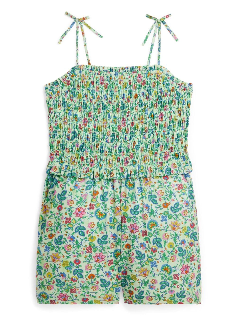 Ralph Lauren Kids Playsuit mit Blumen-Print - Grün von Ralph Lauren Kids