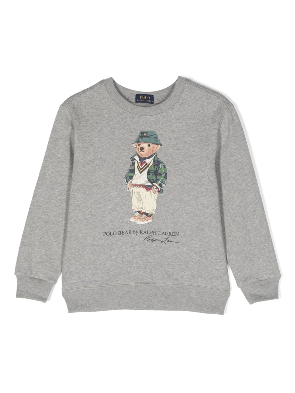 Ralph Lauren Kids Sweatshirt mit Polo Bear-Motiv - Grau von Ralph Lauren Kids