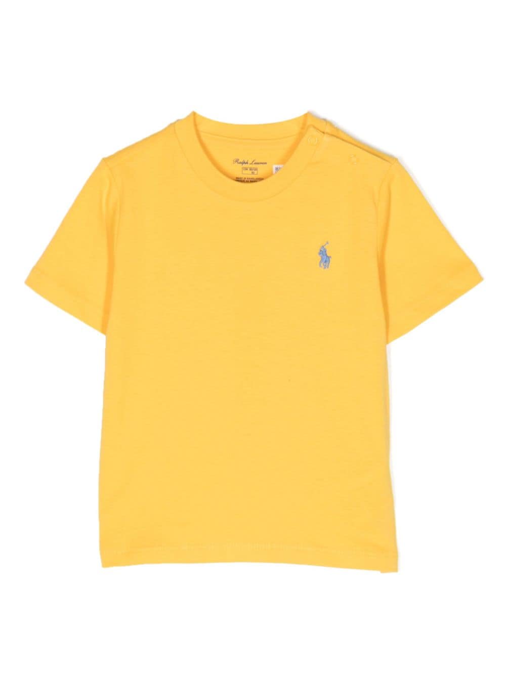 Ralph Lauren Kids Polo Pony T-Shirt - Gelb von Ralph Lauren Kids