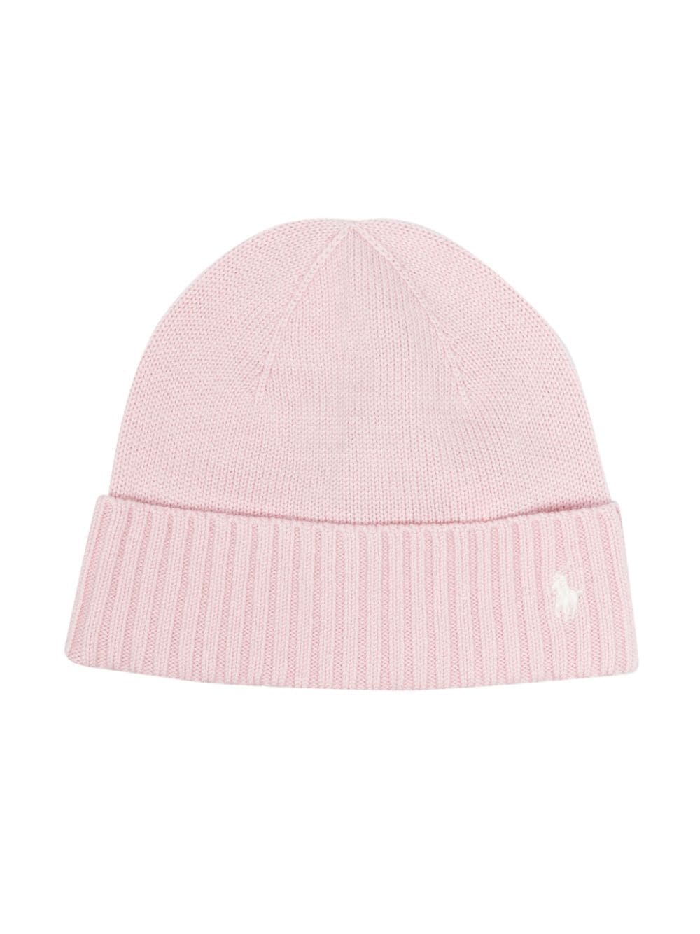 Ralph Lauren Kids Beanie mit Polo Pony-Stickerei - Rosa von Ralph Lauren Kids