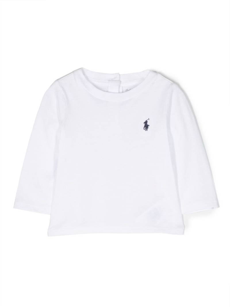 Ralph Lauren Kids T-Shirt mit Polo Pony-Stickerei - Weiß von Ralph Lauren Kids