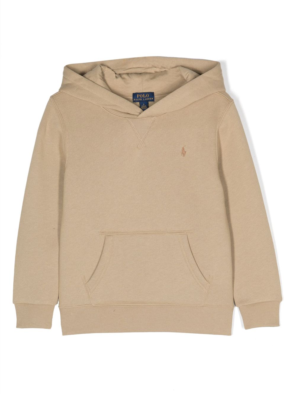 Ralph Lauren Kids Hoodie mit Polo Pony-Stickerei - Braun von Ralph Lauren Kids