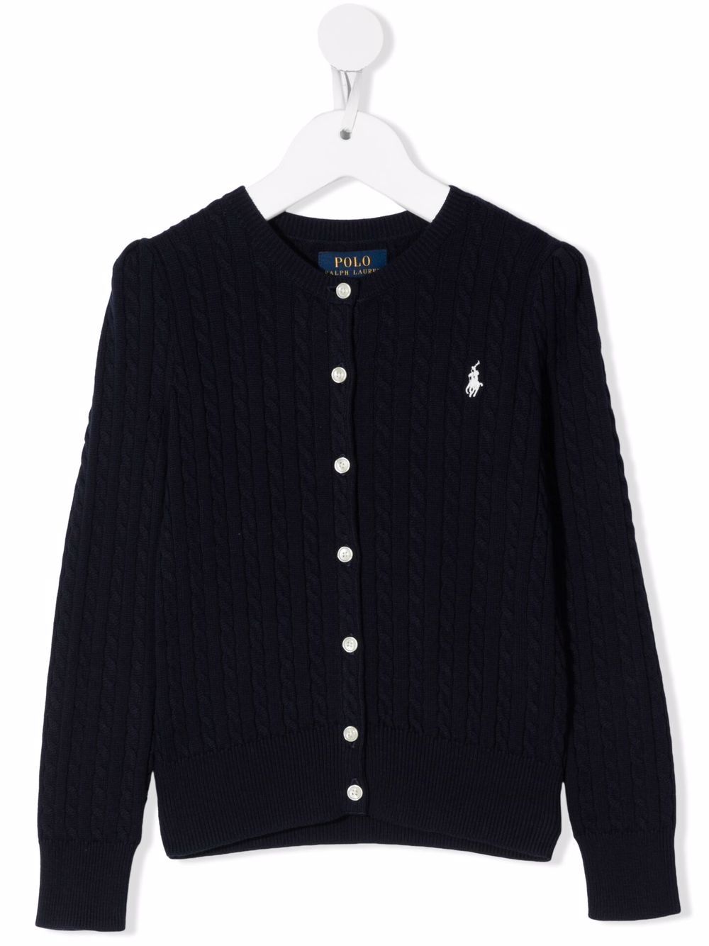 Ralph Lauren Kids Polo Pony Cardigan - Blau von Ralph Lauren Kids