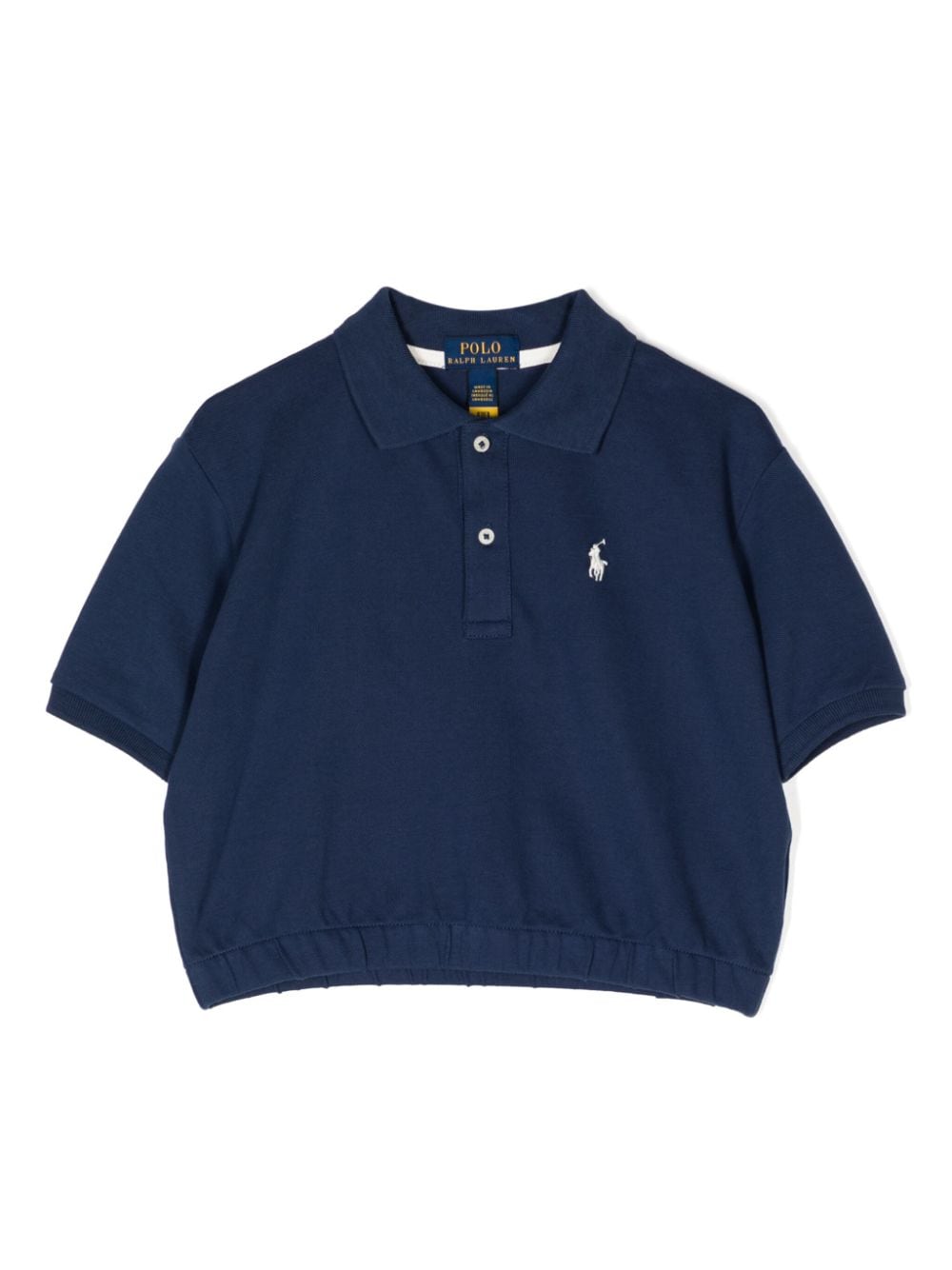 Ralph Lauren Kids Poloshirt mit Polo Pony-Stickerei - Blau von Ralph Lauren Kids