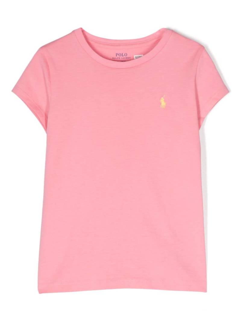 Ralph Lauren Kids T-Shirt mit Polo Pony - Rosa von Ralph Lauren Kids