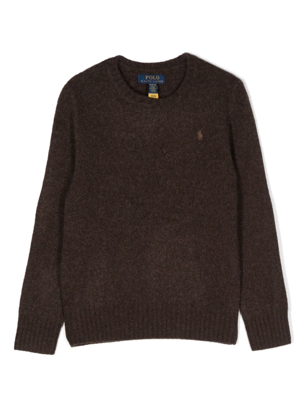 Ralph Lauren Kids Pullover mit Polo Pony - Braun von Ralph Lauren Kids