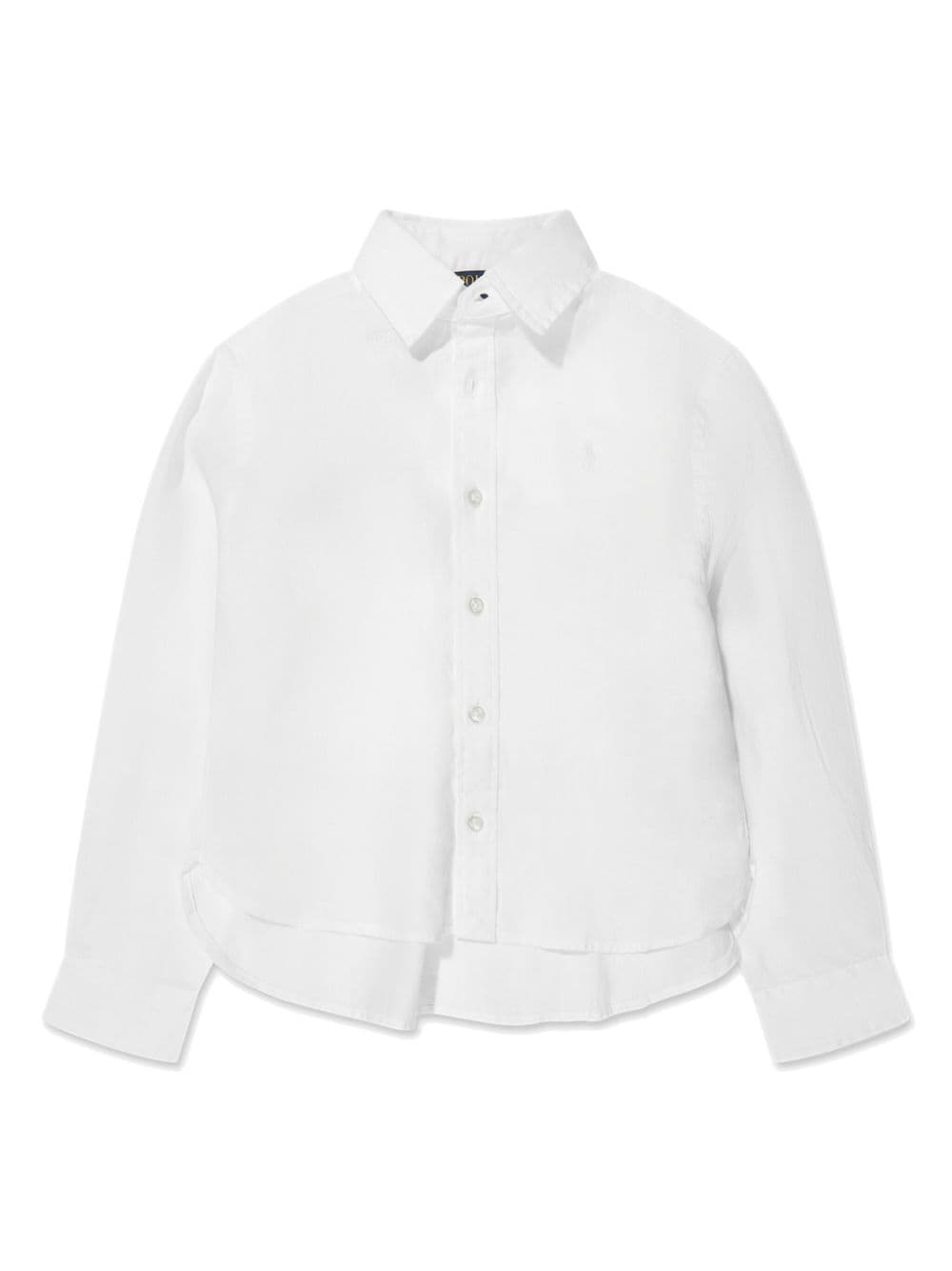 Ralph Lauren Kids Hemd mit Polo Pony - Weiß von Ralph Lauren Kids