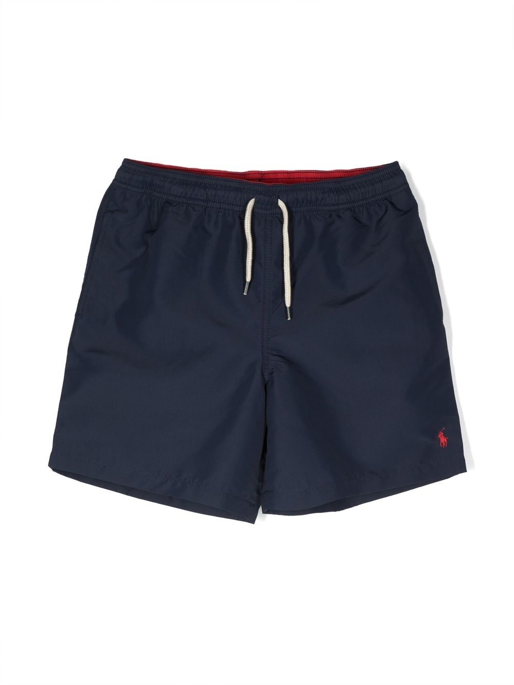 Ralph Lauren Kids Badeshorts mit Polo Pony - Blau von Ralph Lauren Kids