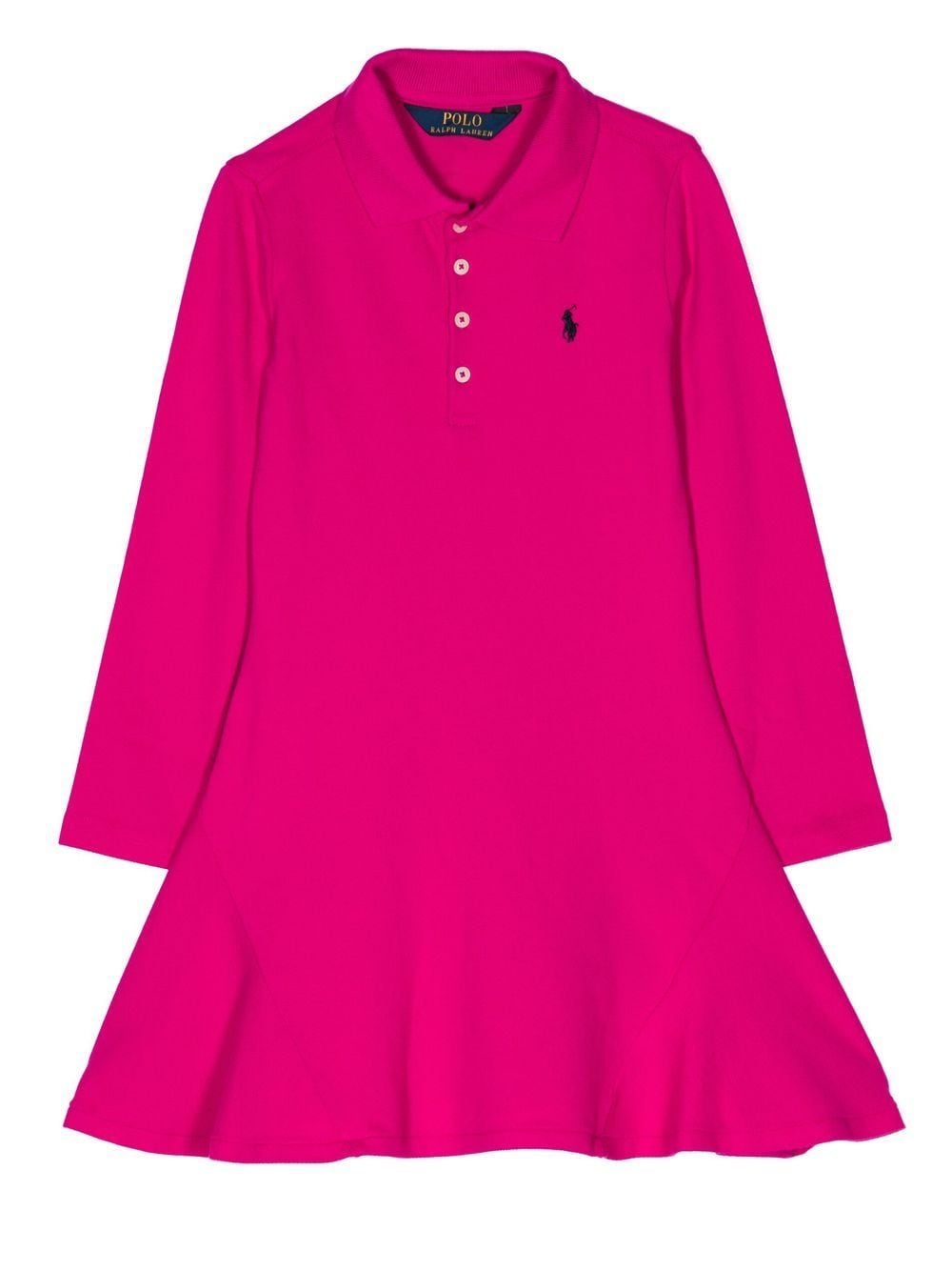 Ralph Lauren Kids Poloshirtkleid mit Polo Pony - Rosa von Ralph Lauren Kids