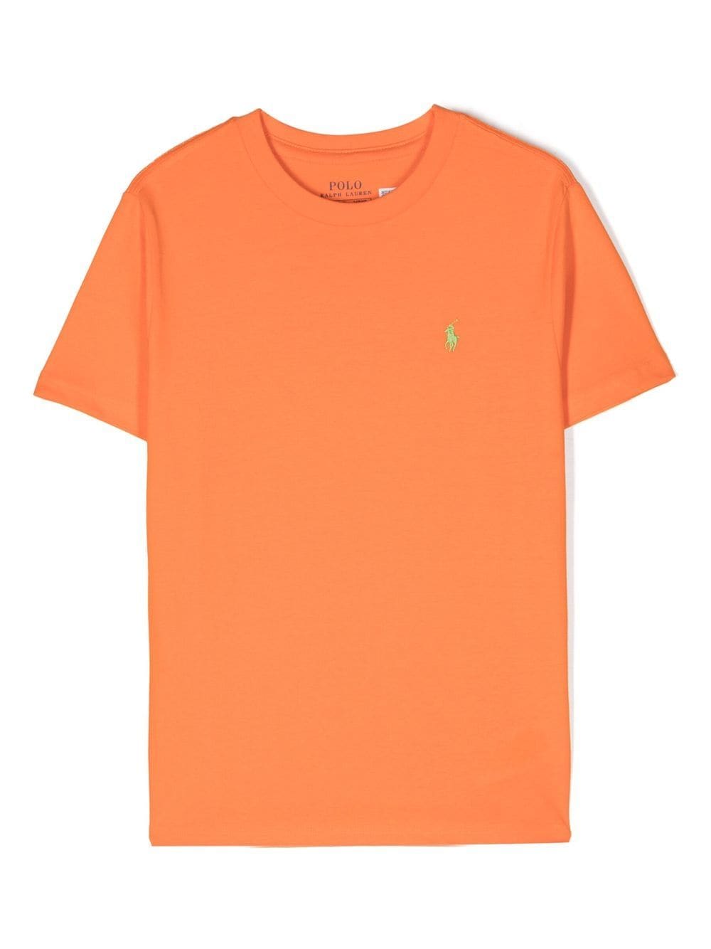 Ralph Lauren Kids T-Shirt mit Polo Pony-Print - Orange von Ralph Lauren Kids