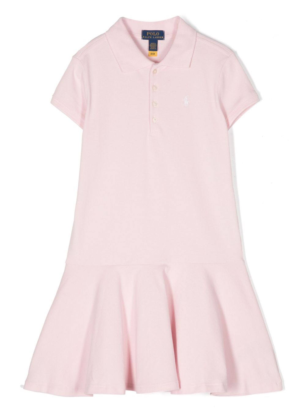 Ralph Lauren Kids Poloshirtkleid mit Polo Pony - Rosa von Ralph Lauren Kids