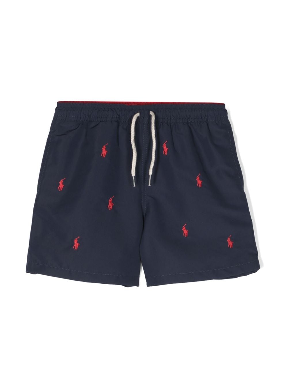 Ralph Lauren Kids Poly Pony Badeshorts aus recyceltem Material - Blau von Ralph Lauren Kids