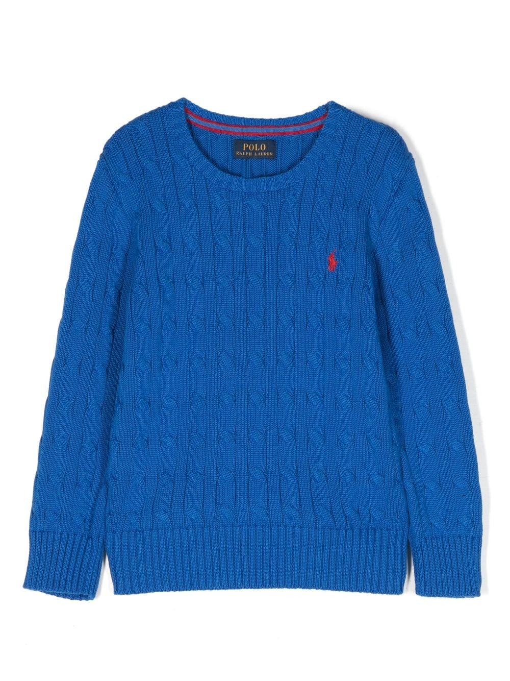 Ralph Lauren Kids Pullover mit Zopfmuster - Blau von Ralph Lauren Kids