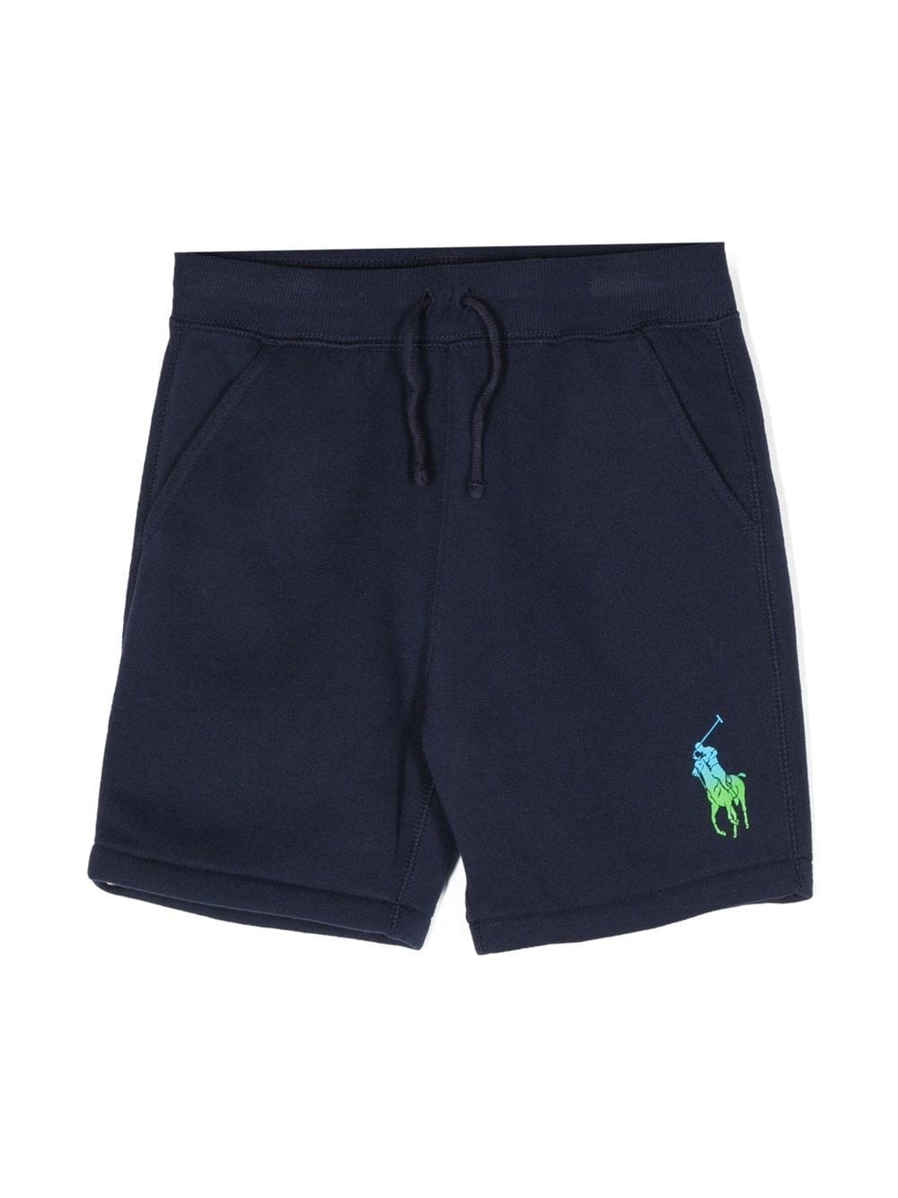 Ralph Lauren Kids Shorts mit Pony-Print - Blau von Ralph Lauren Kids