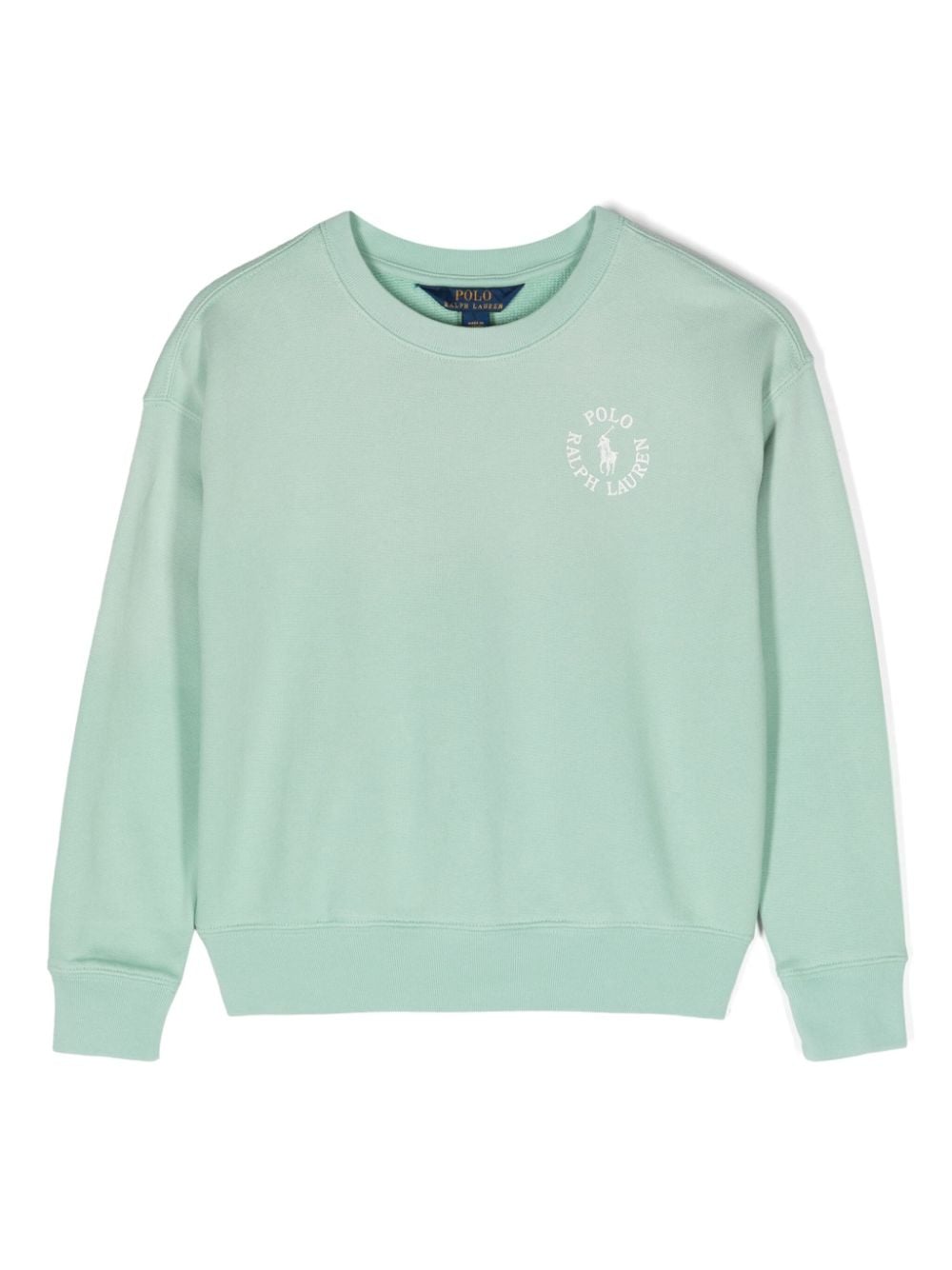 Ralph Lauren Kids Sweatshirt mit Logo-Print - Grün von Ralph Lauren Kids