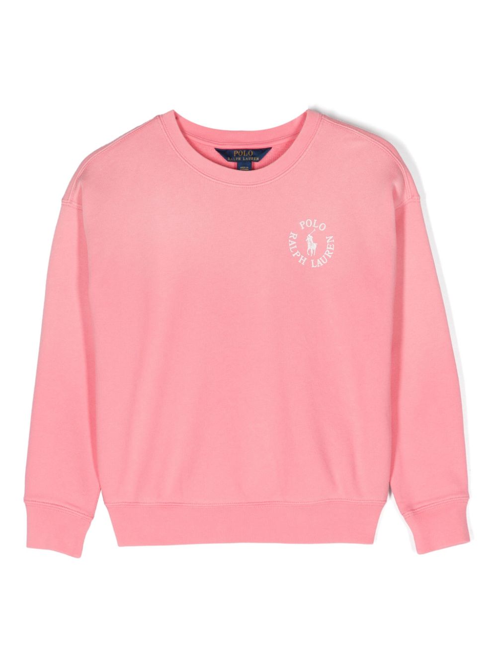 Ralph Lauren Kids Sweatshirt mit Logo-Print - Rosa von Ralph Lauren Kids