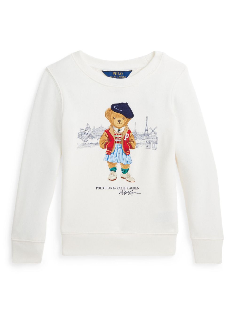 Ralph Lauren Kids Sweatshirt mit Polo Bear-Print - Weiß von Ralph Lauren Kids