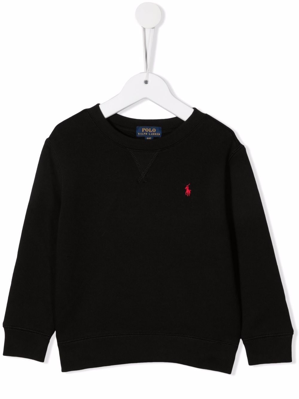 Ralph Lauren Kids Sweatshirt mit Polo Pony-Stickerei - Schwarz von Ralph Lauren Kids