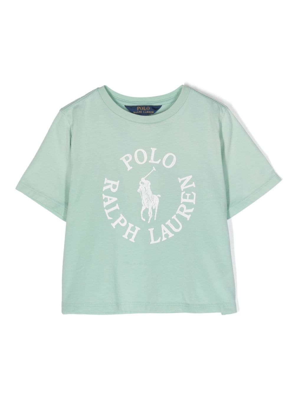 Ralph Lauren Kids T-Shirt mit Logo-Print - Grün von Ralph Lauren Kids