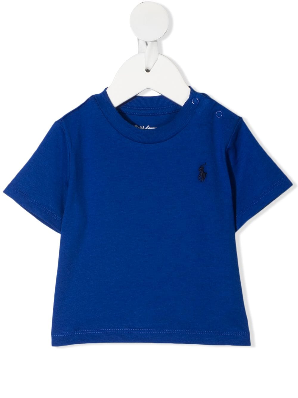 Ralph Lauren Kids T-Shirt mit Logo-Stickerei - Blau von Ralph Lauren Kids