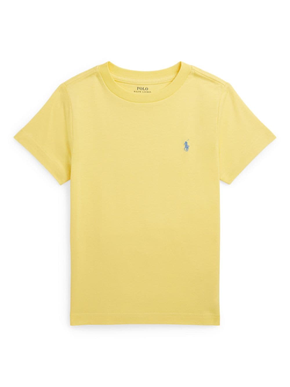 Ralph Lauren Kids T-Shirt mit Logo-Stickerei - Gelb von Ralph Lauren Kids