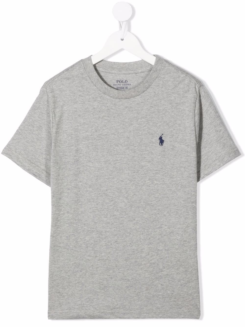 Ralph Lauren Kids T-Shirt mit Logo-Stickerei - Grau von Ralph Lauren Kids