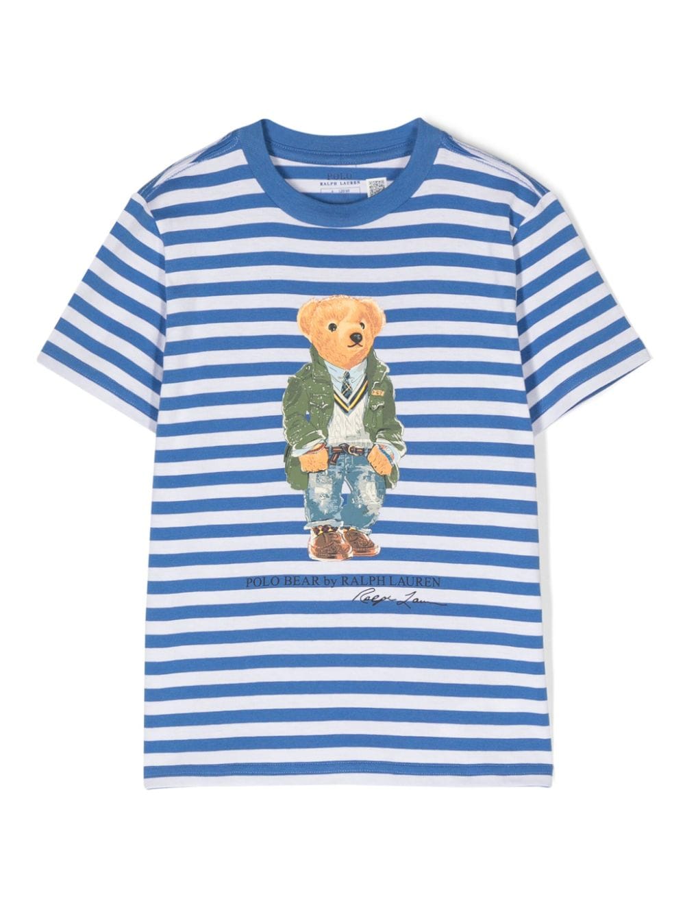 Ralph Lauren Kids T-Shirt mit Polo Bear - Blau von Ralph Lauren Kids