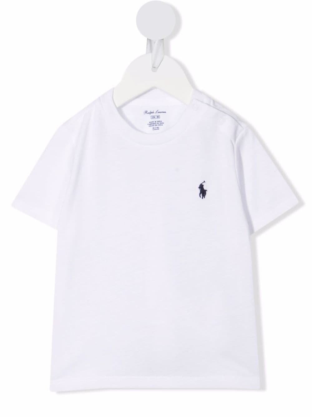 Ralph Lauren Kids T-Shirt mit Polo Pony-Logo - Weiß von Ralph Lauren Kids