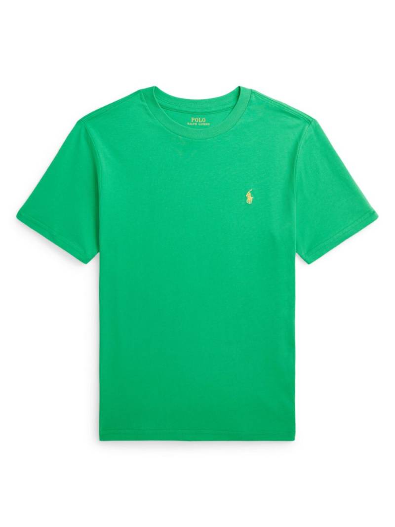 Ralph Lauren Kids T-Shirt mit Polo Pony-Stickerei - Grün von Ralph Lauren Kids