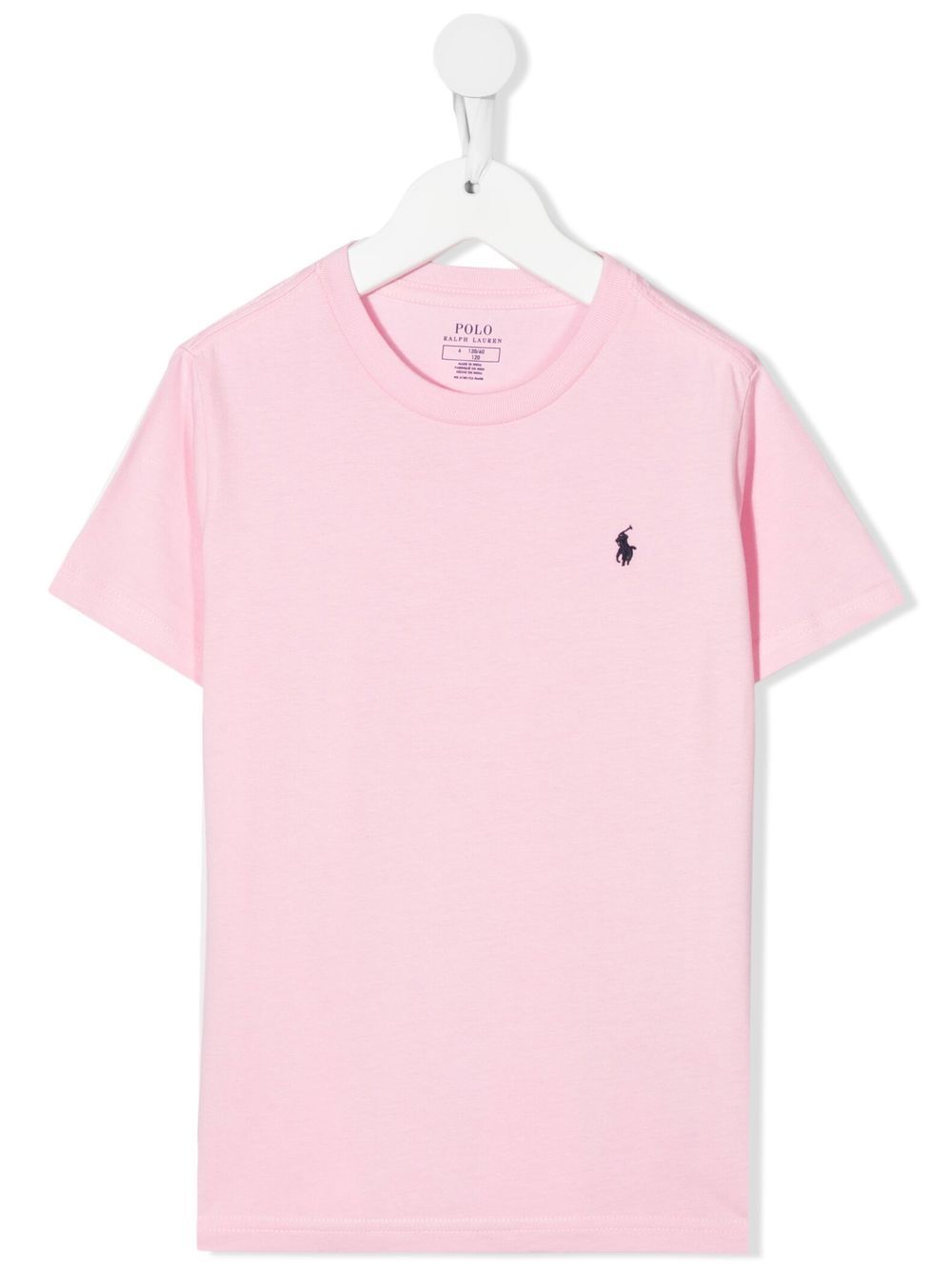 Ralph Lauren Kids T-Shirt mit rundem Ausschnitt - Rosa von Ralph Lauren Kids