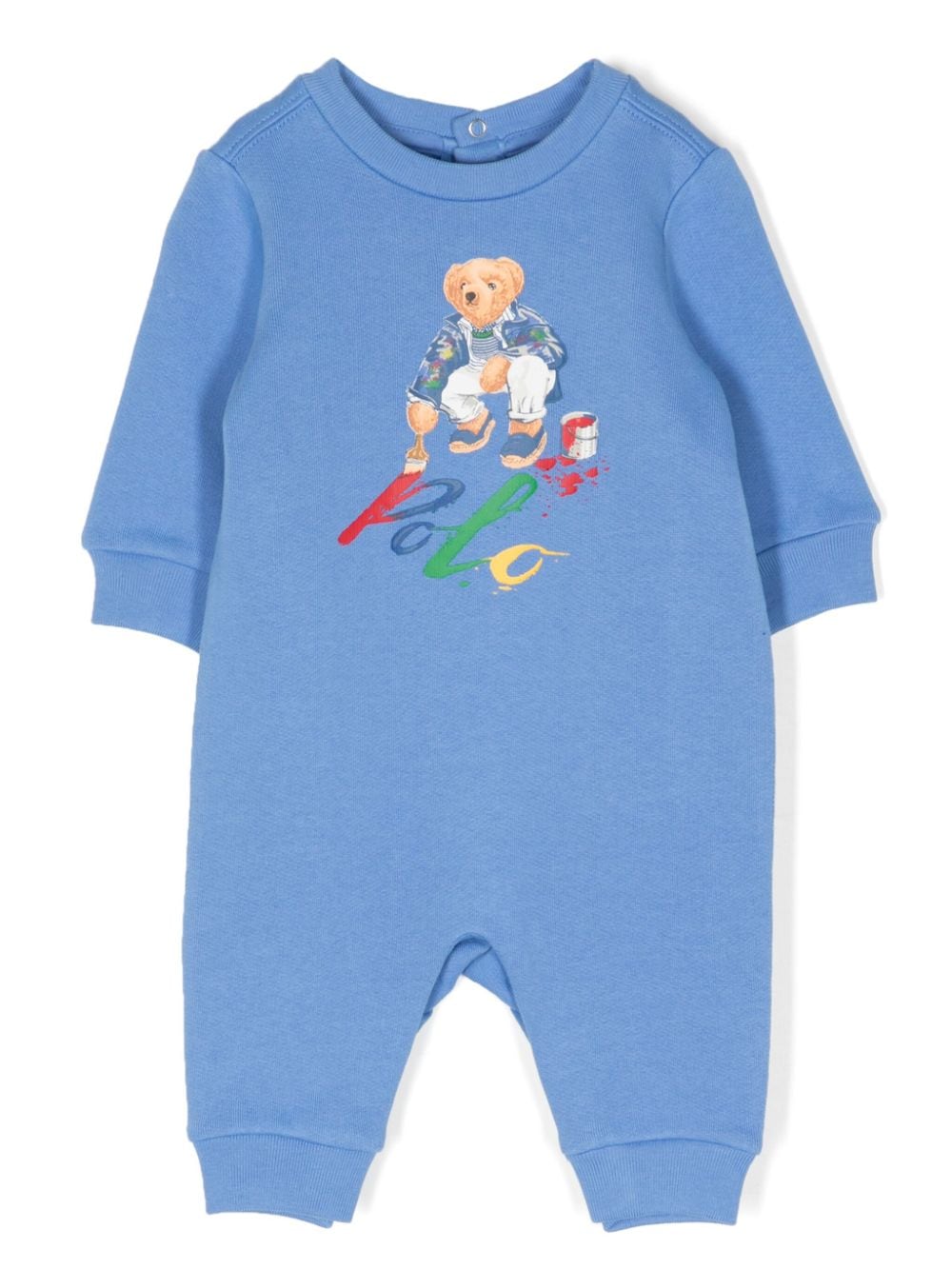 Ralph Lauren Kids Pyjama mit Teddy - Blau von Ralph Lauren Kids