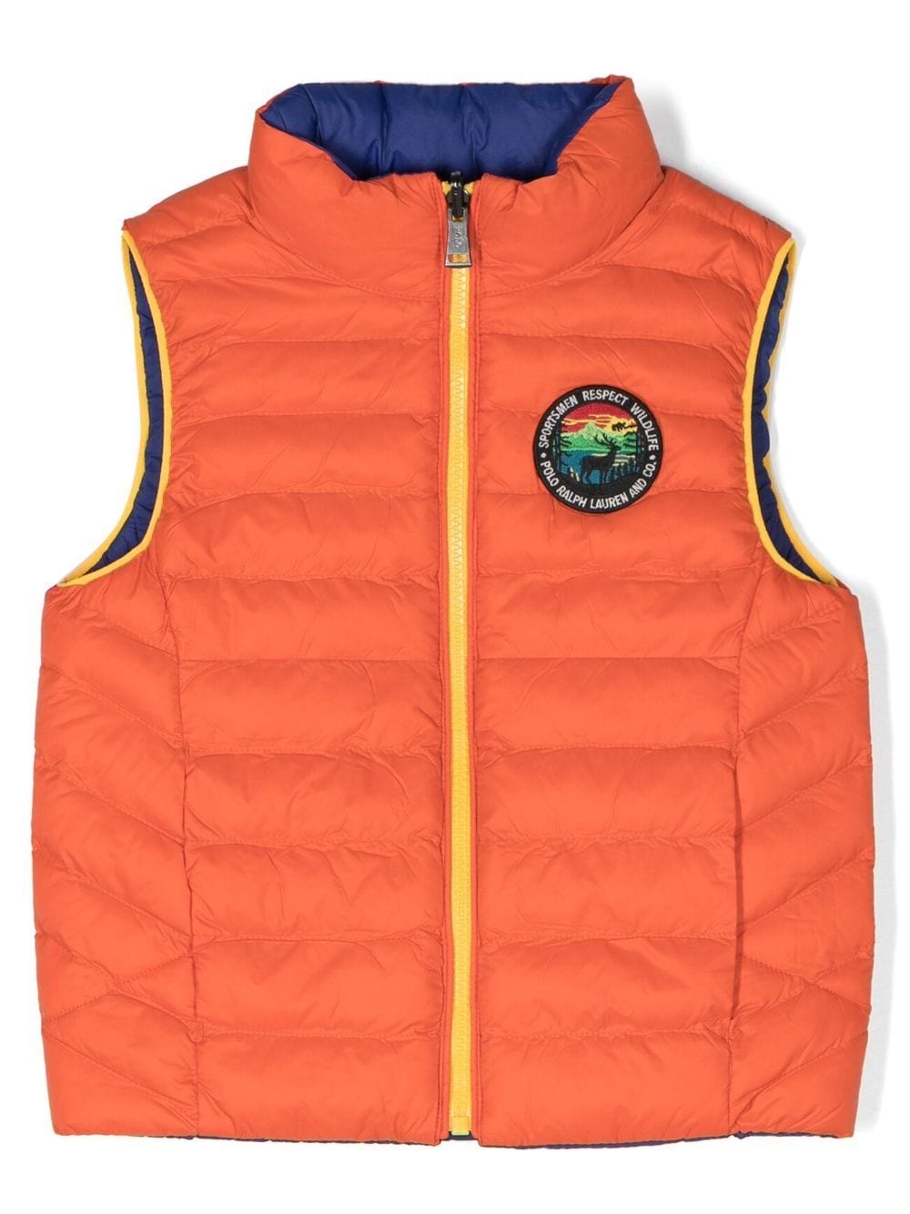 Ralph Lauren Kids Wendbare Terra Weste - Orange von Ralph Lauren Kids