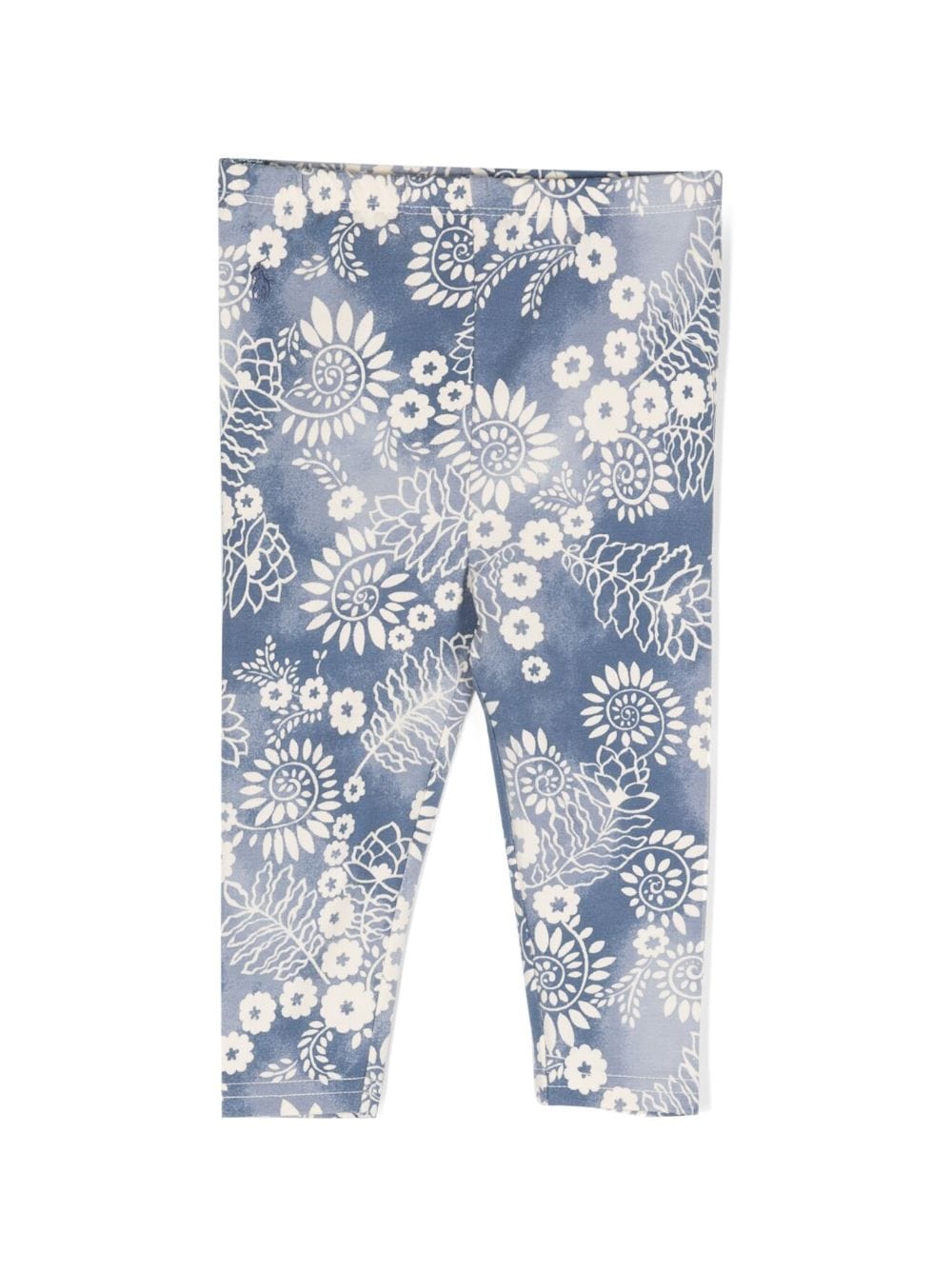 Ralph Lauren Kids Leggings mit botanischem Print - Blau von Ralph Lauren Kids