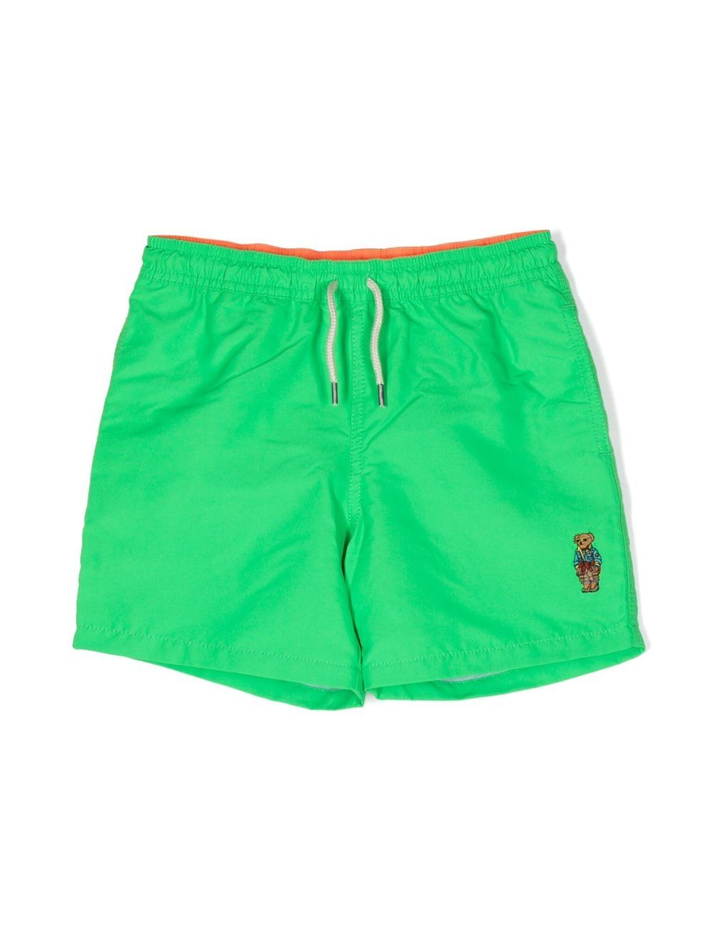 Ralph Lauren Kids Shorts mit Teddy-Stickerei - Grün von Ralph Lauren Kids