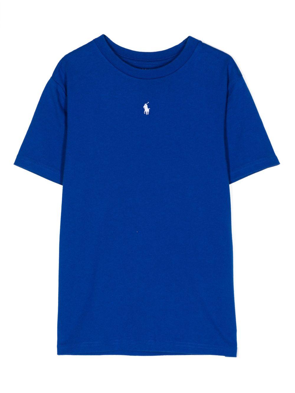 Ralph Lauren Kids T-Shirt mit Logo-Stickerei - Blau von Ralph Lauren Kids