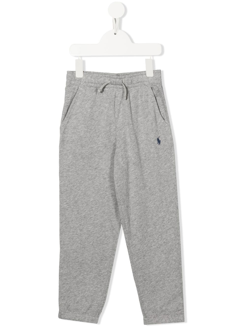 Ralph Lauren Kids Jogginghose mit Logo-Stickerei - Grau von Ralph Lauren Kids