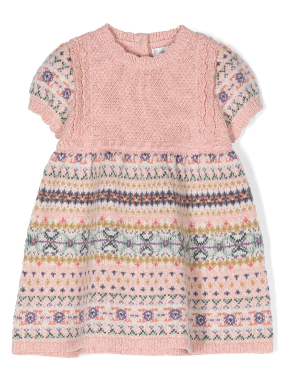 Ralph Lauren Kids Kleid mit Fair-Isle-Strickmuster - Rosa von Ralph Lauren Kids