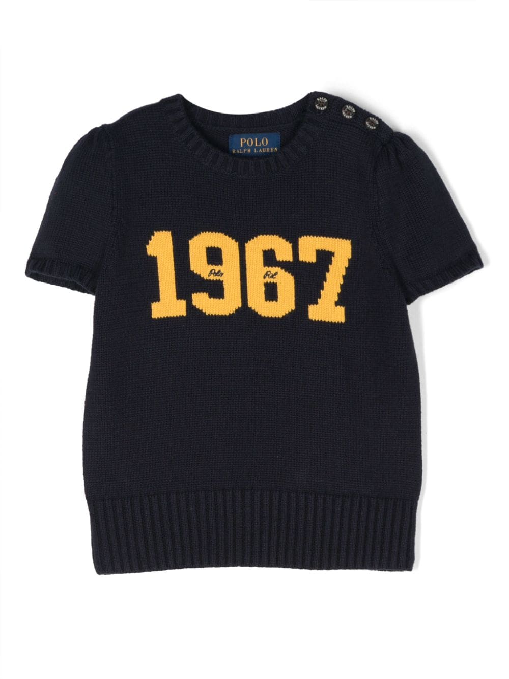 Ralph Lauren Kids Gestrickter Intarsien-Pullover - Blau von Ralph Lauren Kids