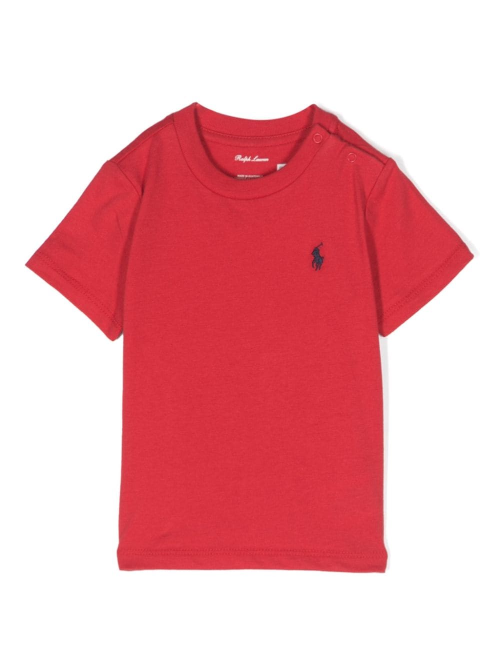 Ralph Lauren Kids T-Shirt mit Polo Pony - Rot von Ralph Lauren Kids