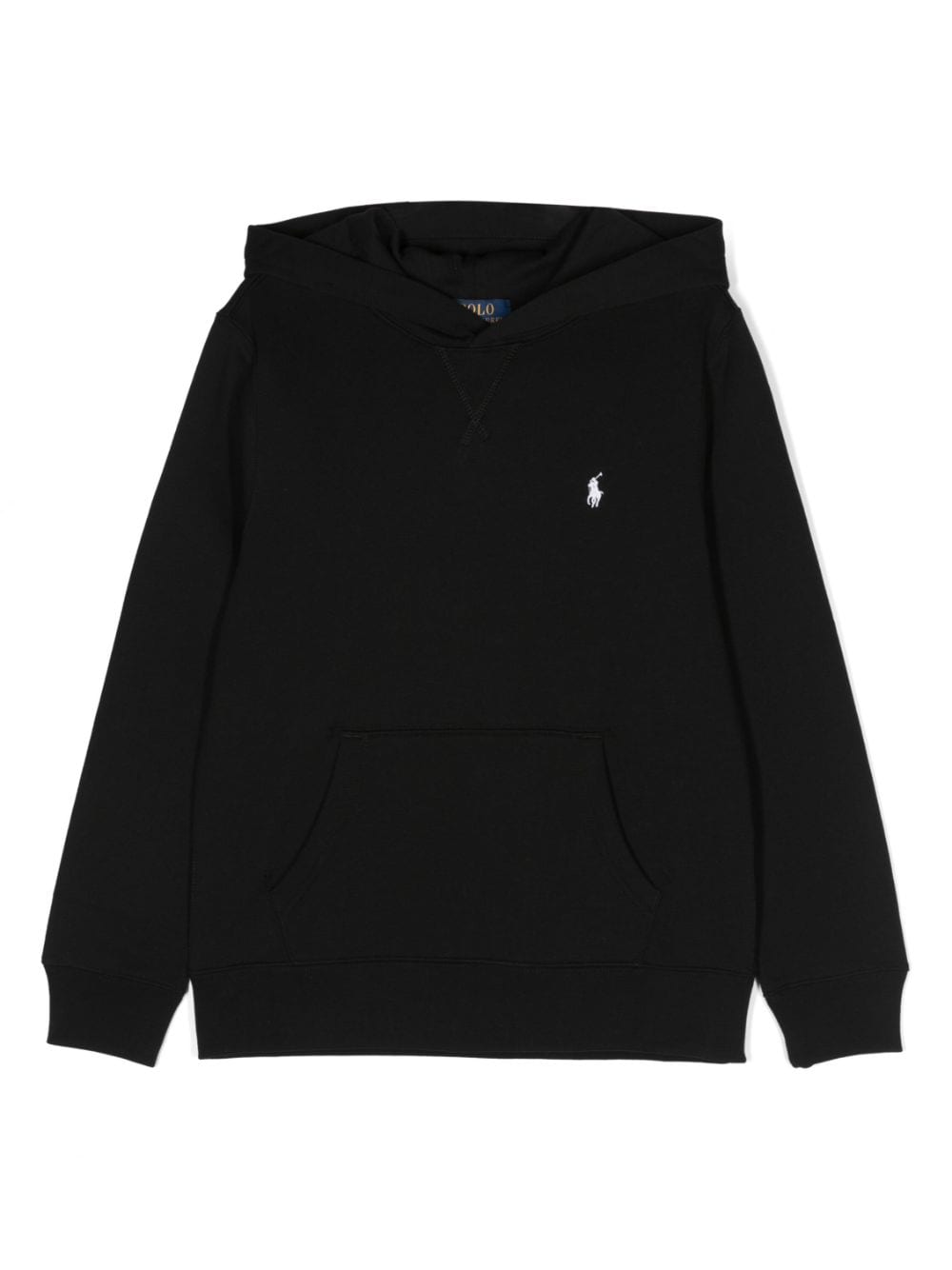 Ralph Lauren Kids Hoodie mit Logo-Stickerei - Schwarz von Ralph Lauren Kids