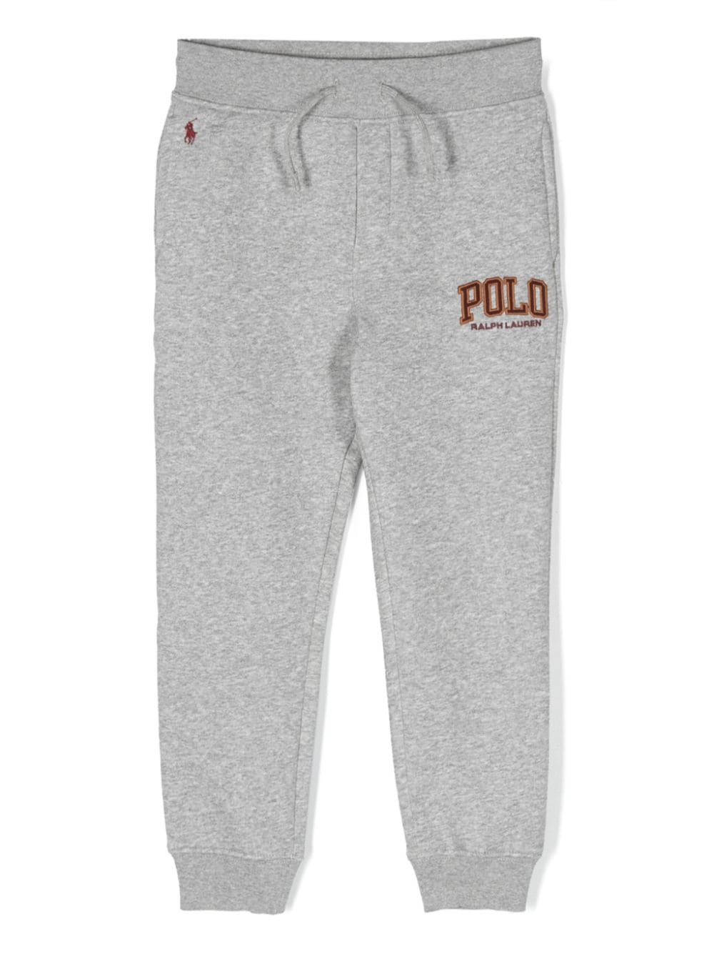 Ralph Lauren Kids Jogginghose mit Logo-Stickerei - Grau von Ralph Lauren Kids