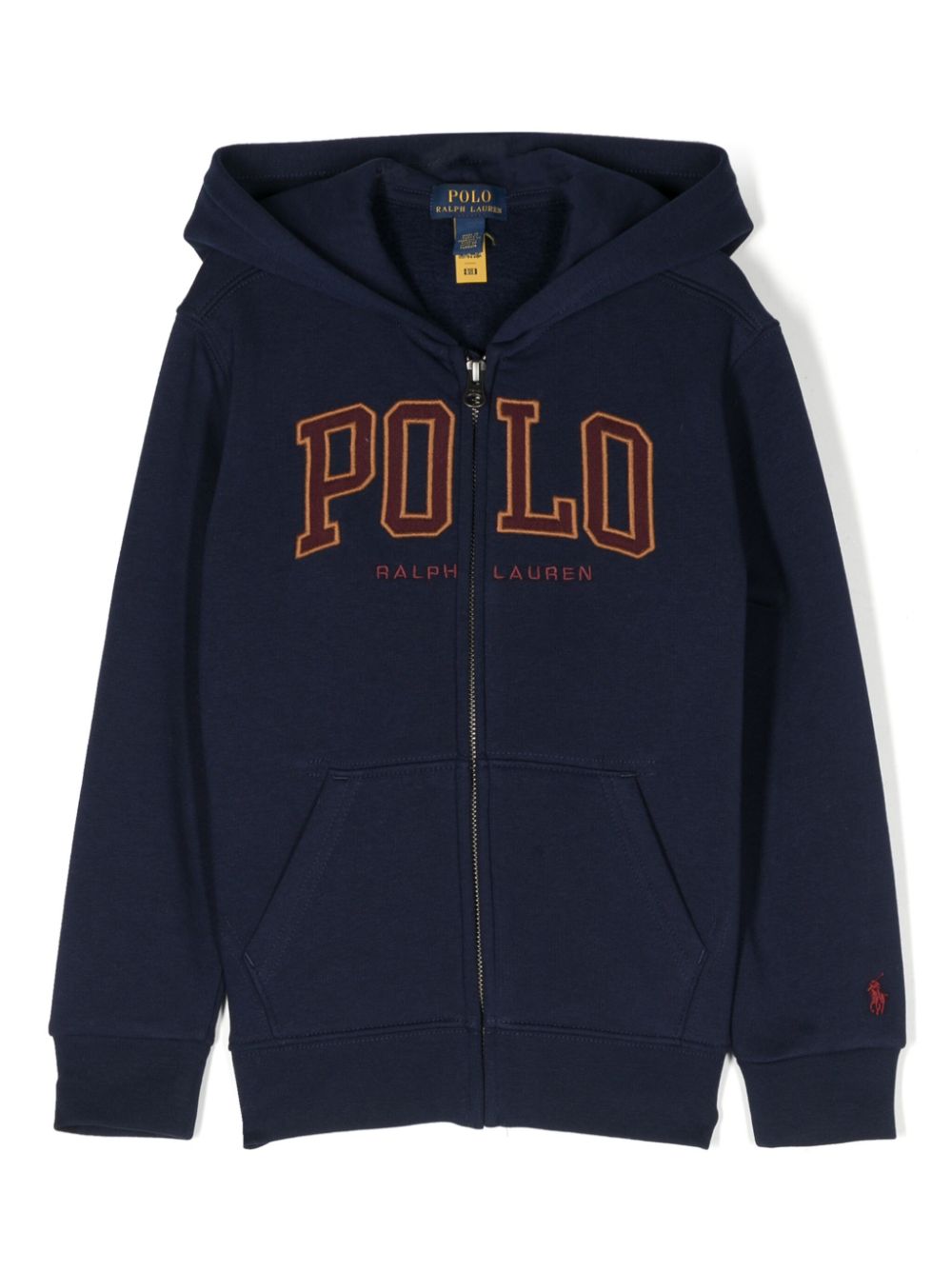 Ralph Lauren Kids Hoodie mit Logo-Stickerei - Blau von Ralph Lauren Kids