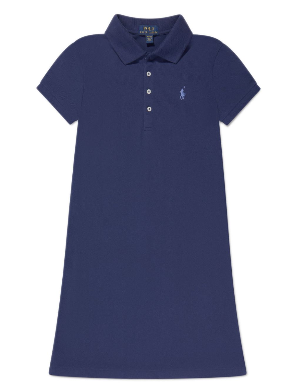 Ralph Lauren Kids Poloshirtkleid mit Logo-Stickerei - Blau von Ralph Lauren Kids