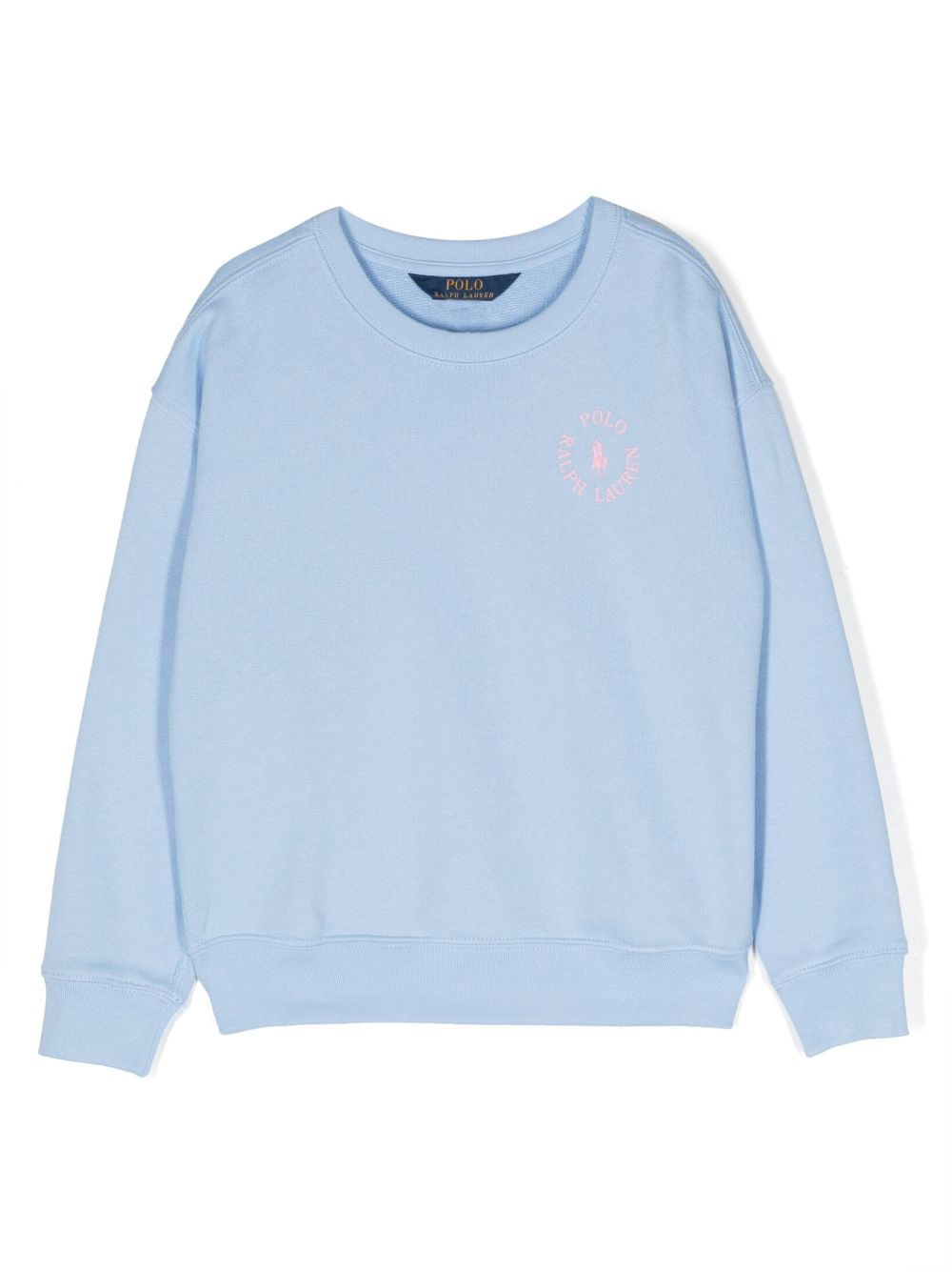 Ralph Lauren Kids Fleece-Sweatshirt mit Logo-Stickerei - Blau von Ralph Lauren Kids