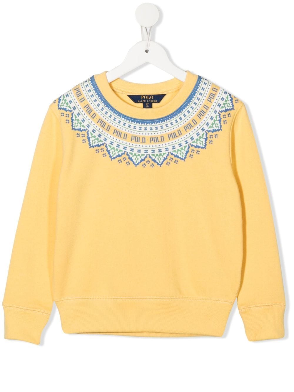 Ralph Lauren Kids Pullover mit Logo-Print - Gelb von Ralph Lauren Kids